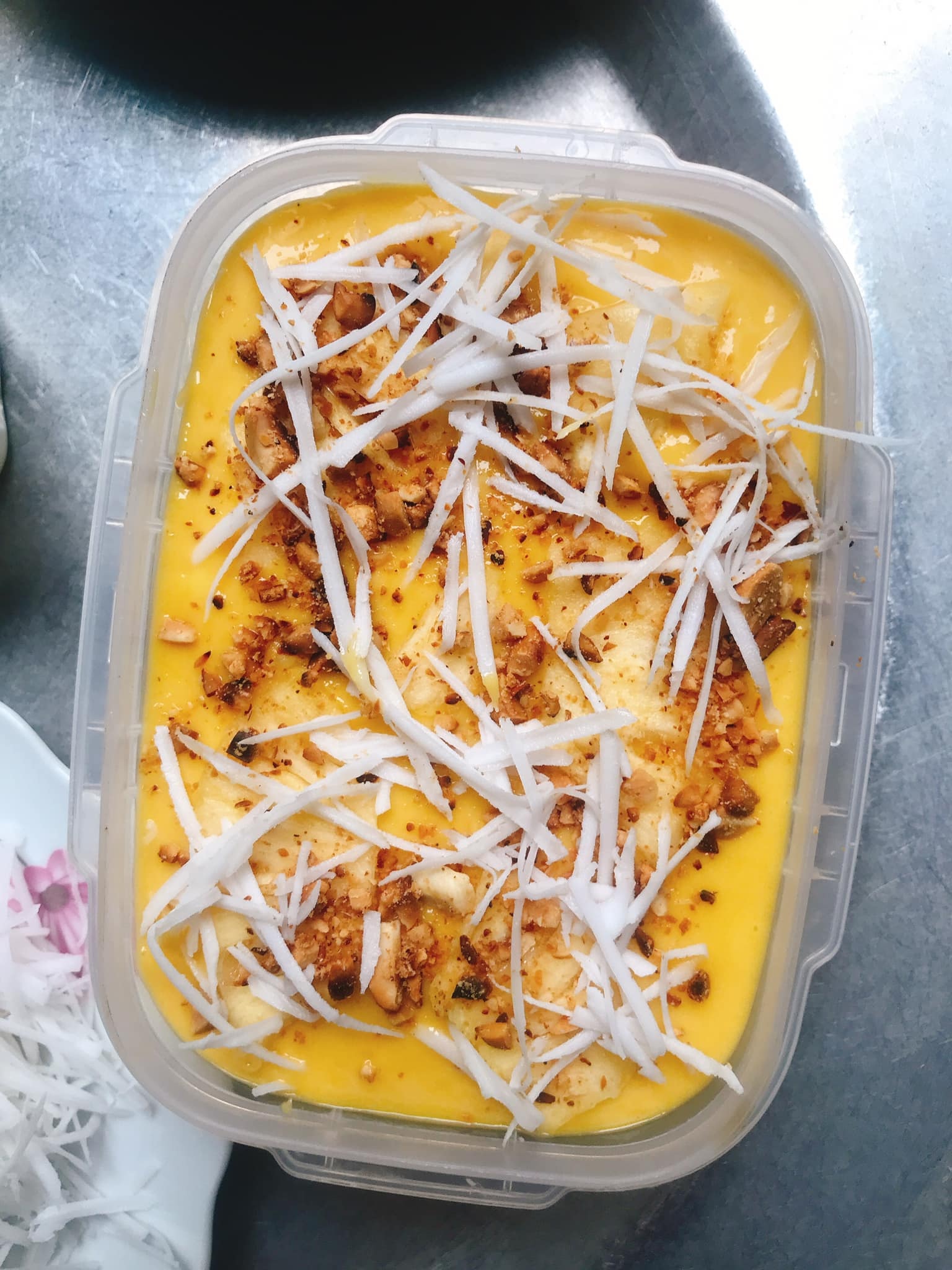 Kem dứa xoài nhà làm mát lạnh - 2