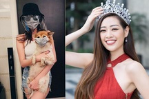 Hoa hậu Khánh Vân hài hước với “thời trang mùa dịch bệnh”
