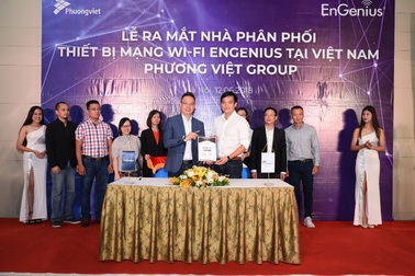 Phương Việt chính thức trở thành nhà phân phối thiết bị mạng Wi-Fi EnGenius tại Việt Nam