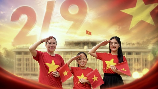 Lễ chào cờ đặc biệt tại Dinh Độc Lập mừng ngày Quốc khánh 2/9