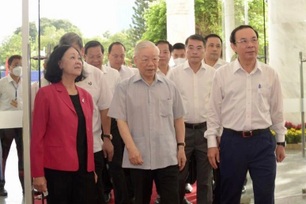 Kỷ niệm của lãnh đạo TPHCM với Tổng Bí thư Nguyễn Phú Trọng