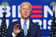 Ông Biden lên tiếng khi chỉ còn thiếu 6 phiếu là đắc cử