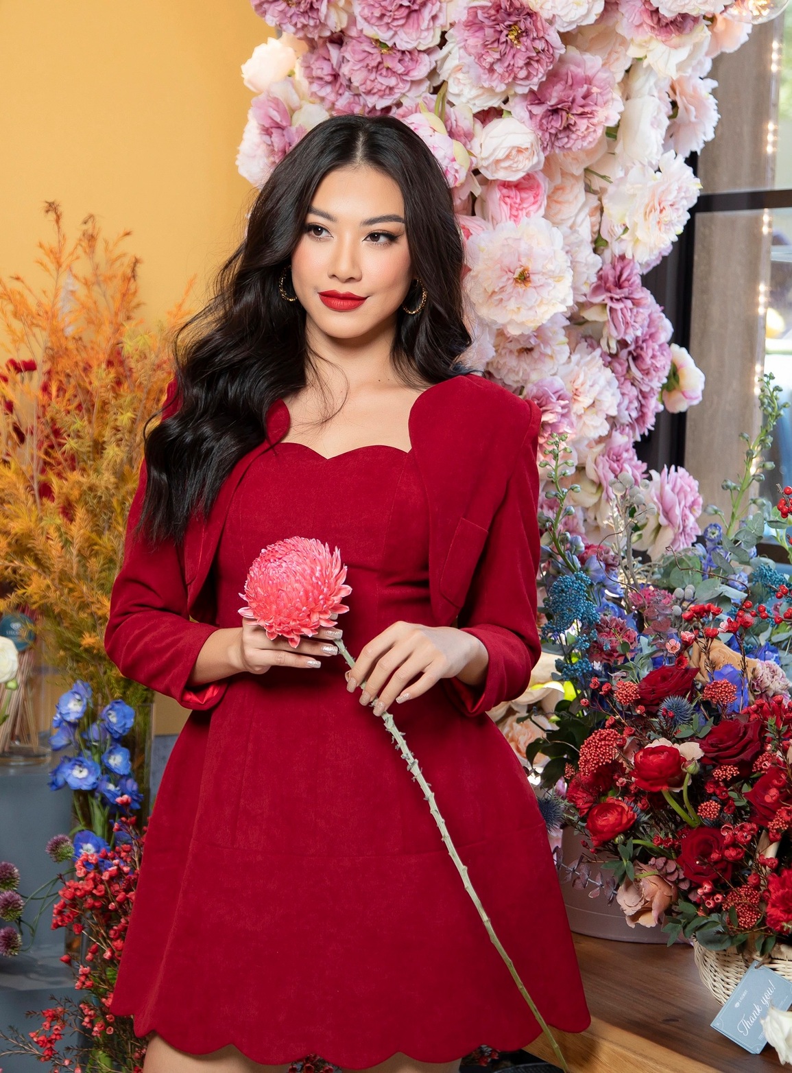 Đầu năm, các người đẹp hội ngộ mừng Á hậu Kim Duyên - 4 Đầu năm, các người đẹp hội ngộ mừng Á hậu Kim Duyên - 4