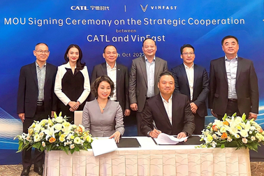 Vinfast hợp tác CATL thúc đẩy chiến lược di chuyển điện hóa toàn cầu