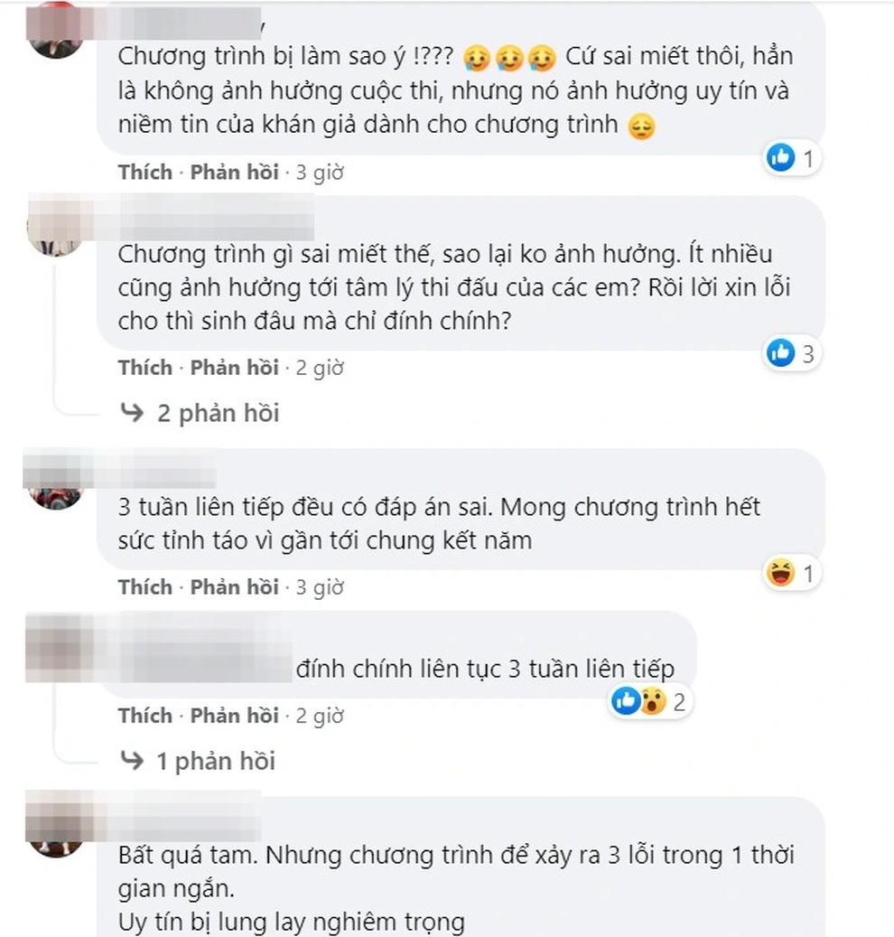 Khán giả khó thông cảm vì Đường lên đỉnh Olympia sai liên tiếp đến 3 lần - 4 Khán giả khó thông cảm vì Đường lên đỉnh Olympia sai liên tiếp đến 3 lần - 4