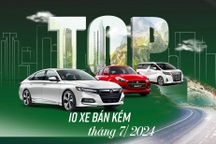 10 ô tô bán chậm tháng 7: Xe Suzuki chiếm gần nửa danh sách