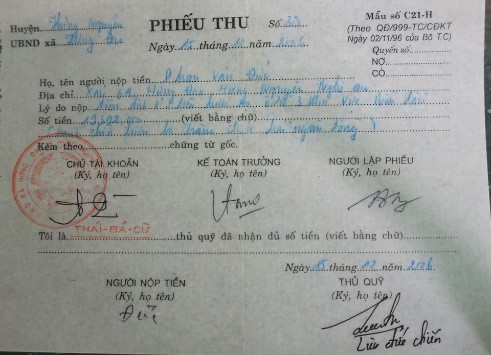 Mua đất của xã, 15 năm mòn mỏi chờ được cấp sổ đỏ - 2 Mua đất của xã, 15 năm mòn mỏi chờ được cấp sổ đỏ - 2