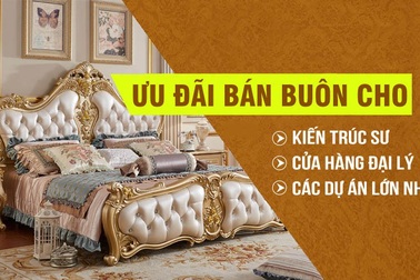 Vuongquocnoithat.vn tuyển đại lý bán buôn nội thất nhập khẩu chiết khấu 30%