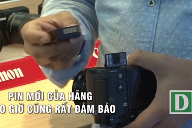 Cách sạc pin máy ảnh đúng cách