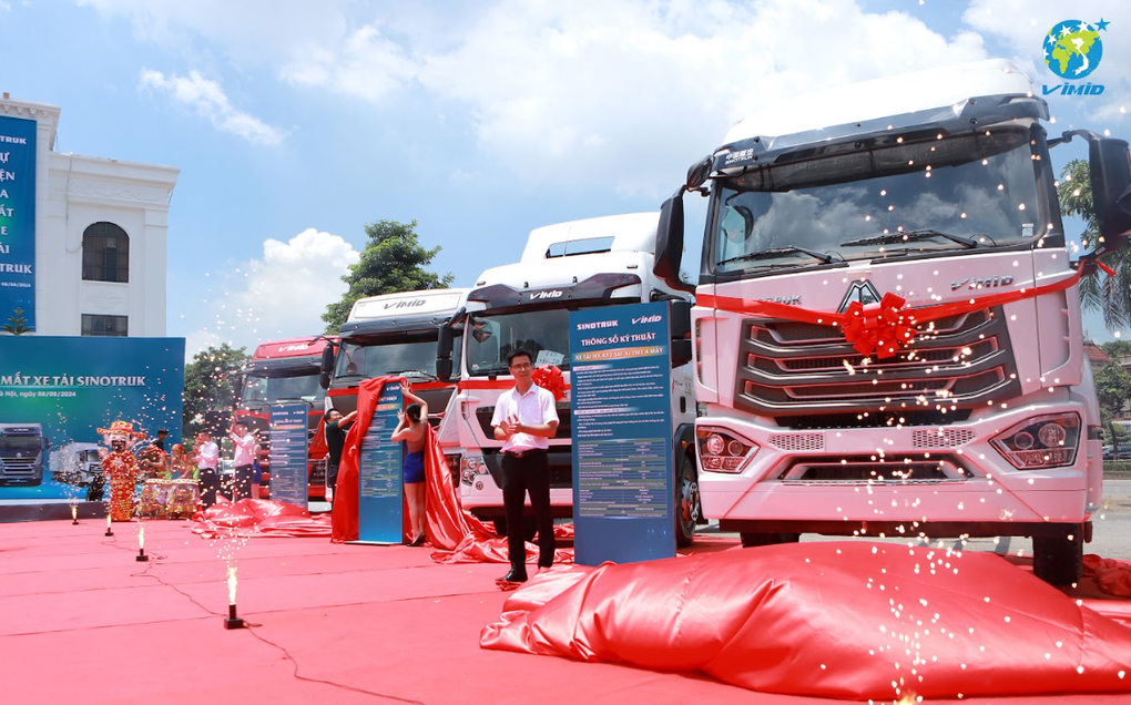 VIMID tổ chức lễ ra mắt dòng xe tải SINOTRUK mới - 4 VIMID tổ chức lễ ra mắt dòng xe tải SINOTRUK mới - 4