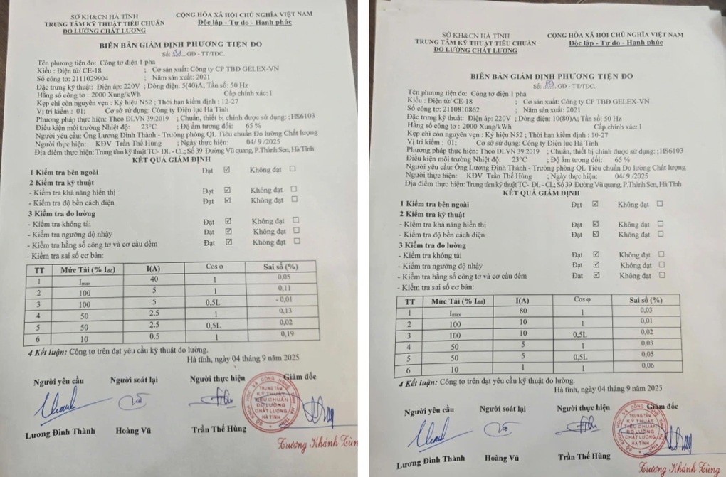 Hóa đơn tiền điện giống nhau là trùng hợp ngẫu nhiên, không phải do công tơ - 2 Hóa đơn tiền điện giống nhau là trùng hợp ngẫu nhiên, không phải do công tơ - 2