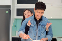 Thanh Sơn - Khả Ngân và loạt khoảnh khắc "tình bể bình" ở hậu trường phim