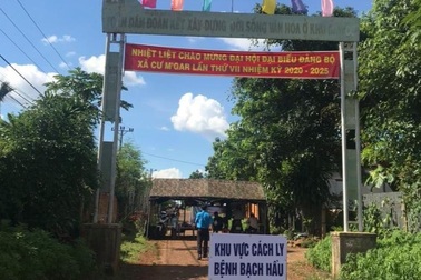 Đắk Lắk: Đã có 38 trường hợp dương tính với bạch hầu