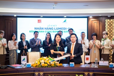 Thực phẩm bảo vệ sức khỏe Lumedi-V đồng hành cùng Bambo Airways