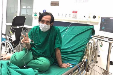 Nghệ sĩ Giang Còi gầy gò điều trị ung thư giai đoạn cuối