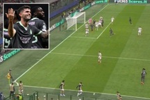 Bàn thắng từ chấm phạt góc đầy ma thuật ở Champions League