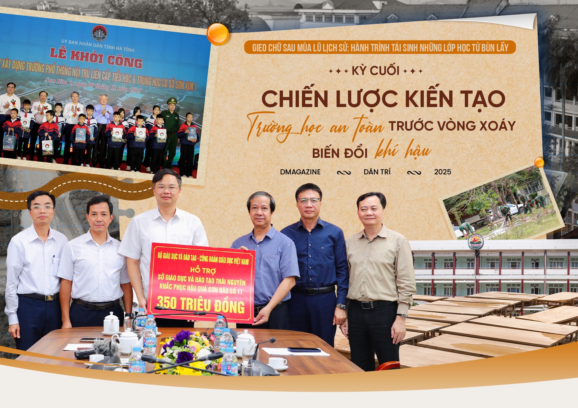Chiến lược kiến tạo trường học an toàn trước vòng xoáy biến đổi khí hậu