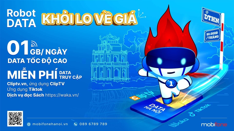 Gói cước data MobiFone dung lượng thả ga, chỉ 50.000 đồng mỗi tháng - 1 Gói cước data MobiFone dung lượng thả ga, chỉ 50.000 đồng mỗi tháng - 1