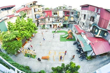 Hà Nội: Bãi đất hoang hơn 20 năm thành sân chơi cho trẻ nhỏ
