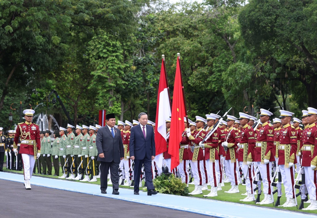 Lễ đón Tổng Bí thư Tô Lâm và Phu nhân thăm cấp nhà nước Cộng hòa Indonesia - 1