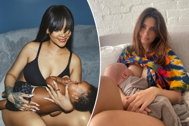 Sao nữ gây tranh cãi với trào lưu chụp ảnh cho con bú