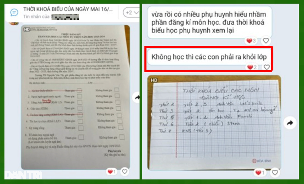 Học sinh gánh gần chục tiết học liên kết/tuần, không học ra khỏi lớp? - 1