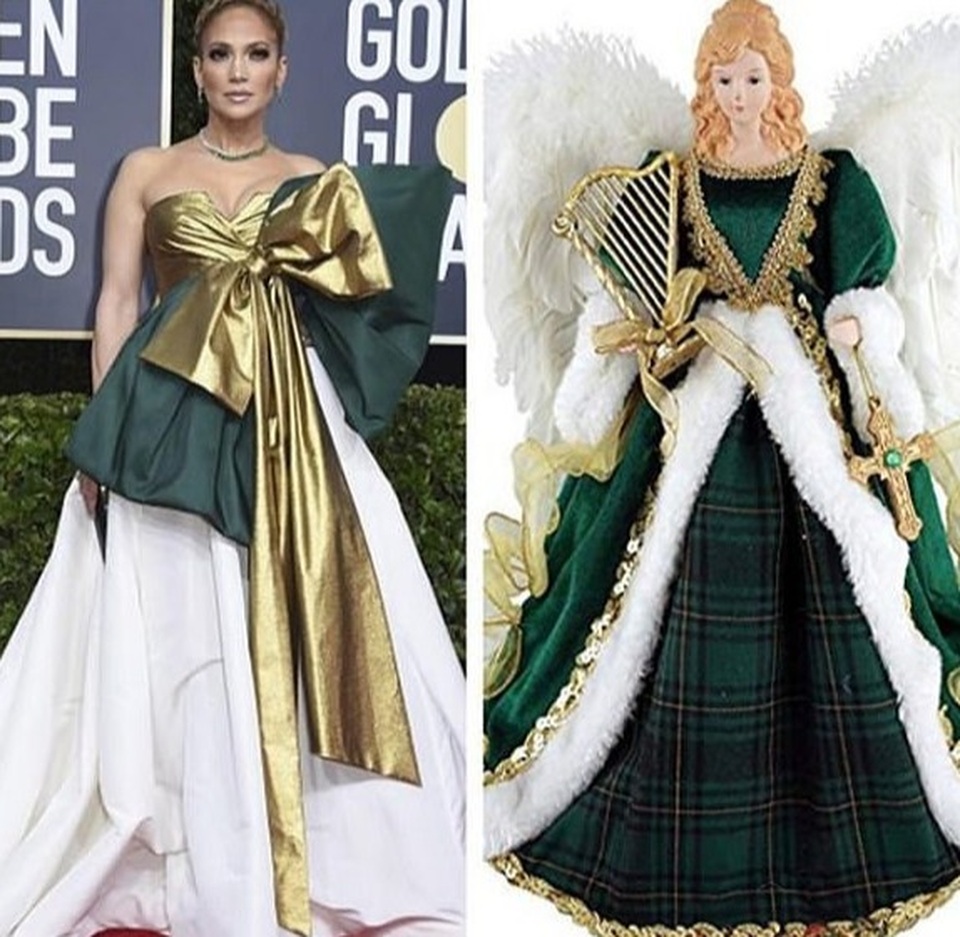 Jennifer Lopez lọt top sao mặc xấu tại lễ trao giải Quả Cầu Vàng - 6 Jennifer Lopez lọt top sao mặc xấu tại lễ trao giải Quả Cầu Vàng - 6