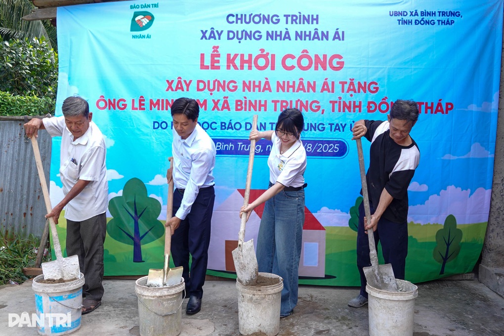 Chồng nghèo nuôi vợ động kinh và con thơ nheo nhóc sắp có nhà mới - 2