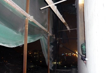 Hỏa hoạn tại công trình xây dựng tòa nhà 25 tầng Licogi 13