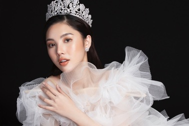 Hoa hậu từng là vận động viên bóng chuyền tung bộ ảnh sau đăng quang