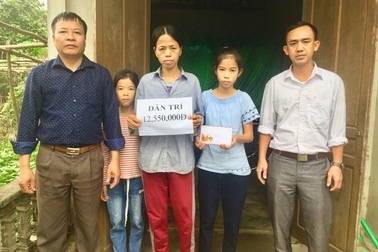 Bạn đọc tiếp tục giúp đỡ 2 cháu nhỏ cầu xin mẹ đừng chết