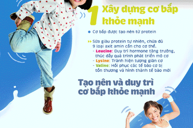 6 tác động kỳ diệu của sữa lên cơ thể