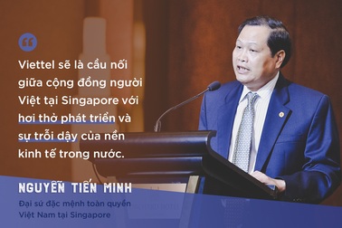 Đại sứ Nguyễn Tiến Minh: “Sau buổi đối thoại với Viettel, tôi tin rằng sẽ có nhiều ý tưởng được triển khai”