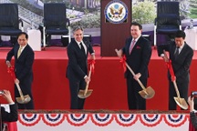 Ngoại trưởng Blinken dự lễ khởi công Đại sứ quán Mỹ trị giá 1,2 tỷ USD