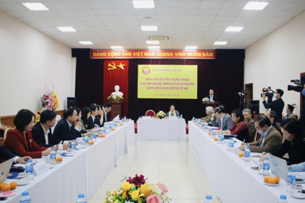 Trưởng Ban Tuyên giáo Trung ương thăm, làm việc tại Hội Khuyến học Việt Nam - 3 Trưởng Ban Tuyên giáo Trung ương thăm, làm việc tại Hội Khuyến học Việt Nam - 3