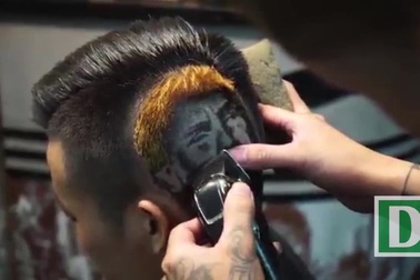 'Điêu khắc' hình ông Donald Trump lên tóc trước Hội nghị thượng đỉnh Mỹ - Triều