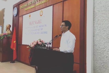 Hội nghị phát triển khuyến học, khuyến tài, xây dựng XHHT trong các trường ĐH, CĐ