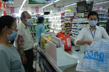 Siêu thị, TTTM nâng cấp độ phòng chống H1N1