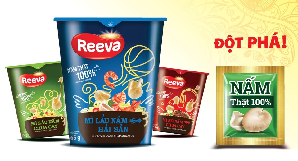 Mì Reeva - lựa chọn món ngon cho cả nhà với nấm bào ngư tươi - 3 Mì Reeva - lựa chọn món ngon cho cả nhà với nấm bào ngư tươi - 3