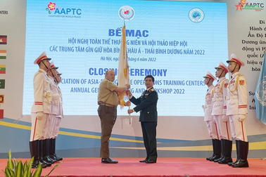 Bế mạc Hội thảo Hiệp hội các Trung tâm Gìn giữ hòa bình Châu Á-TBD
