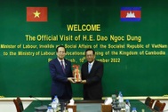 Triển khai nhanh thỏa thuận hợp tác giữa hai Bộ Lao động Việt Nam - Campuchia