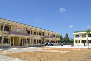 Tập đoàn Dầu khí Việt Nam xây trường học tặng Dung Quất 