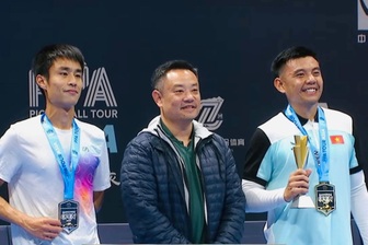 Lý Hoàng Nam vô địch PPA Asia Tour Open 2025 ở Trung Quốc