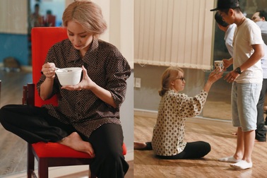 Phan Hiển tận tâm chăm sóc vợ Khánh Thi