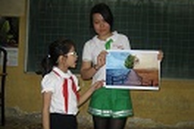 Chiến dịch "Khu phố xanh": Dạy em biết cách yêu môi trường