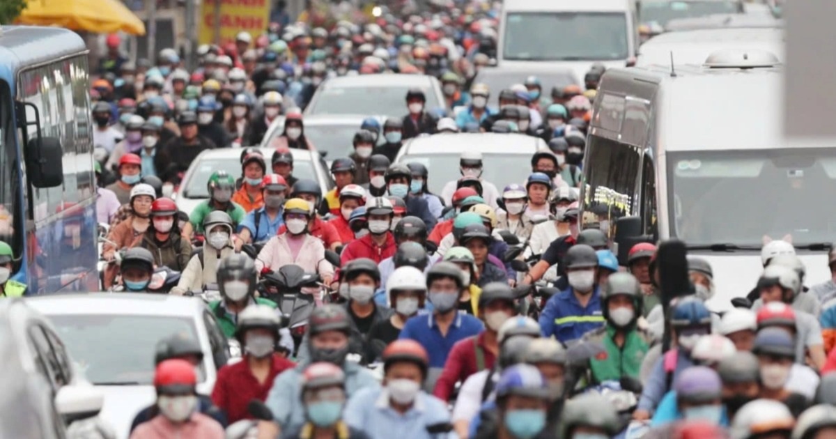 View - Ám ảnh kẹt xe không lối thoát ở cửa ngõ sân bay Tân Sơn Nhất | Báo Dân trí