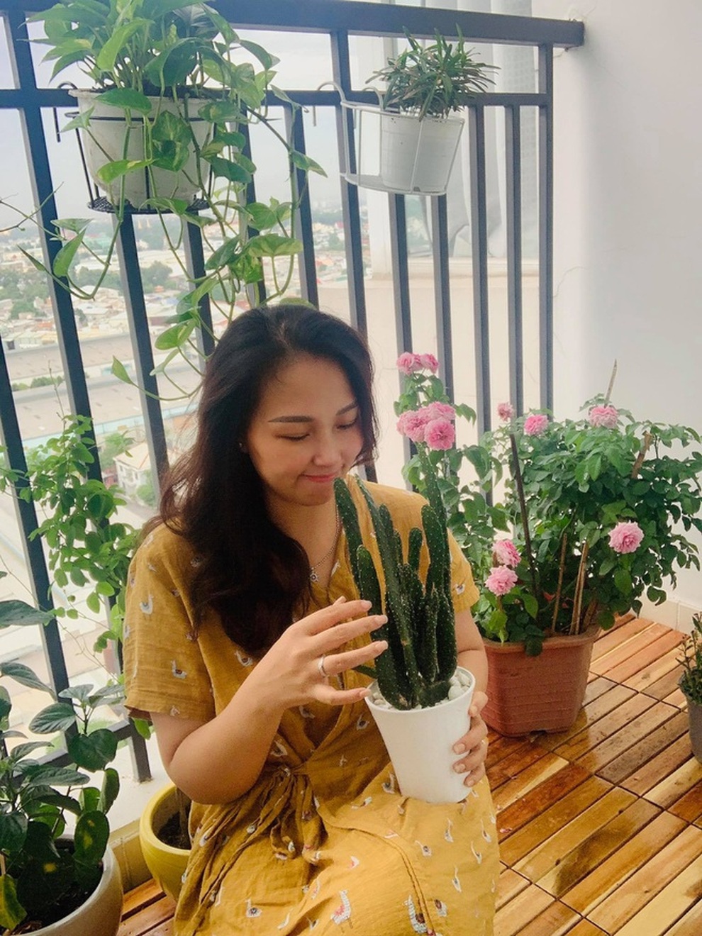Những khu vườn 3m2 nhỏ nhưng có võ ở Việt Nam, ai nhìn cũng mê - 7 Những khu vườn 3m2 nhỏ nhưng có võ ở Việt Nam, ai nhìn cũng mê - 7