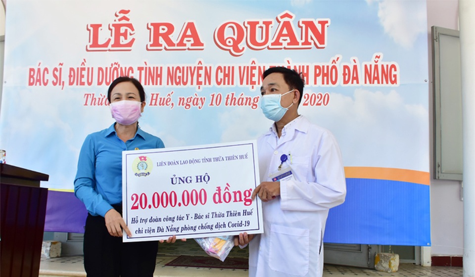 Đoàn y bác sĩ Thừa Thiên Huế ra quân chi viện Đà Nẵng chống Covid-19 - 4 Đoàn y bác sĩ Thừa Thiên Huế ra quân chi viện Đà Nẵng chống Covid-19 - 4