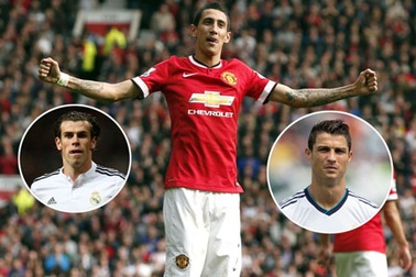 MU tính bán Di Maria để chiêu mộ Bale hoặc C.Ronaldo