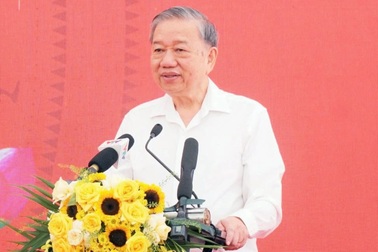 Tổng Bí thư Tô Lâm dự Lễ khởi công trường nội trú liên cấp ở Nghệ An